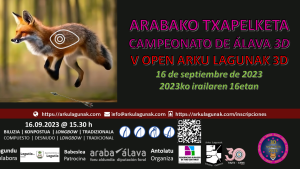 V Open 3D Arku Lagunak y Campeonato de Álava 22/23