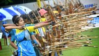Serie India con Arcos y Flechas de Bambú