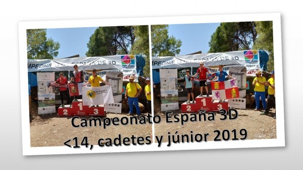 Oro y Plata para Arku Lagunak en el Campeonato de España 3D de 14, cadetes y júnior